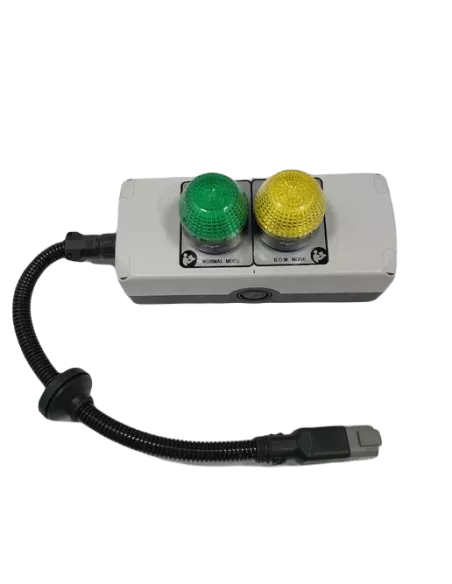 Boitier Avec Lampe Verte Et Jaune 12V