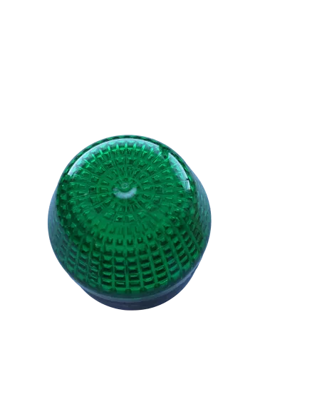 Lampe 24v Verte D.45