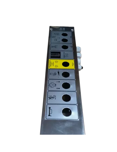 Boitier Inox Vide Avec Autococollants