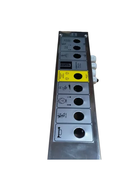 Boitier Inox Vide Avec Autococollants